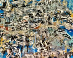 Holding onto a slice of blue sky